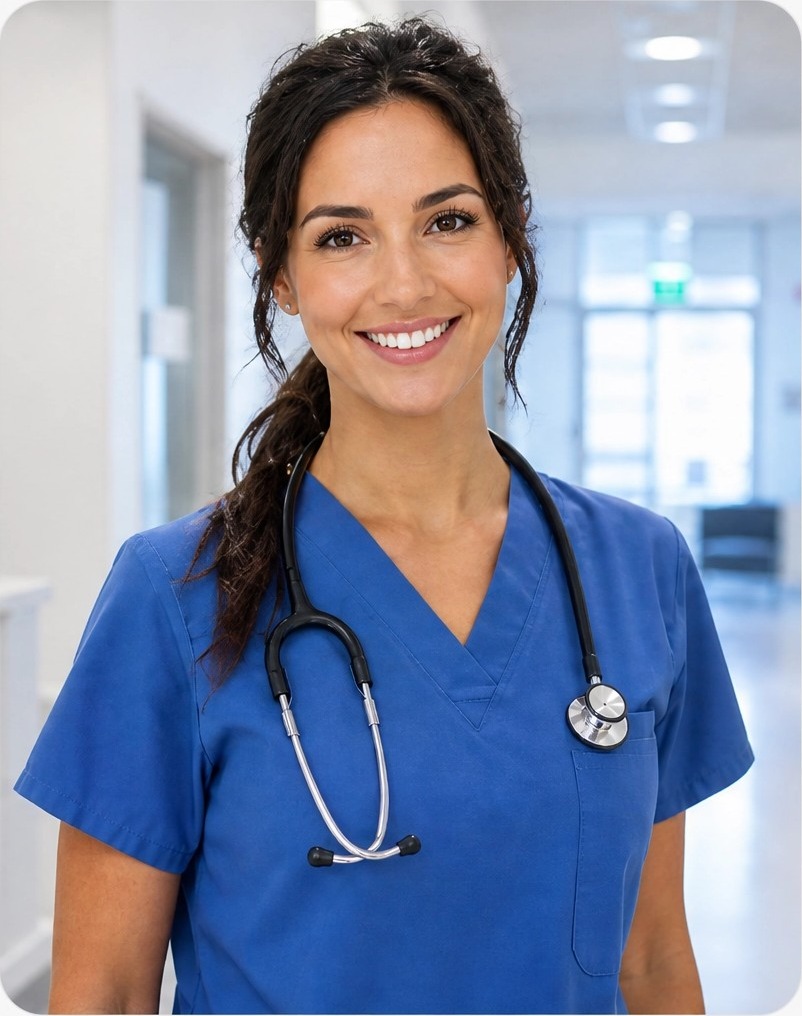 Nurse and healthcare worker